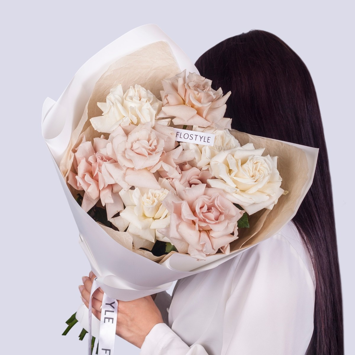 Букет 9 французских роз 